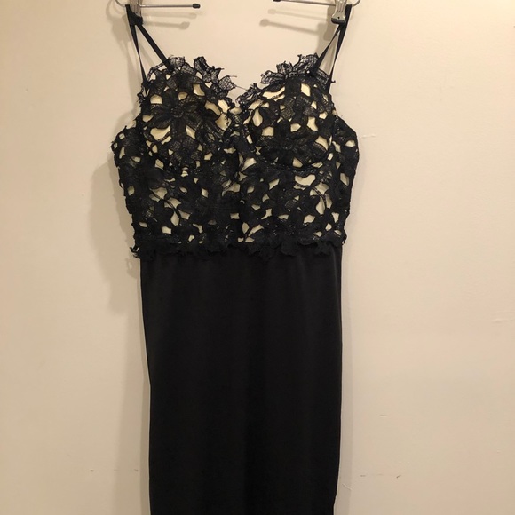 LACE BUSTIER DRESS - Picture 2 of 3